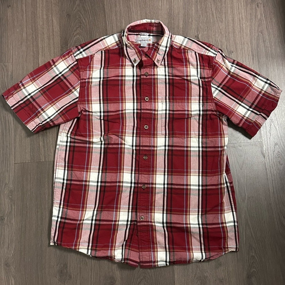 Carhartt Plaid Button Up